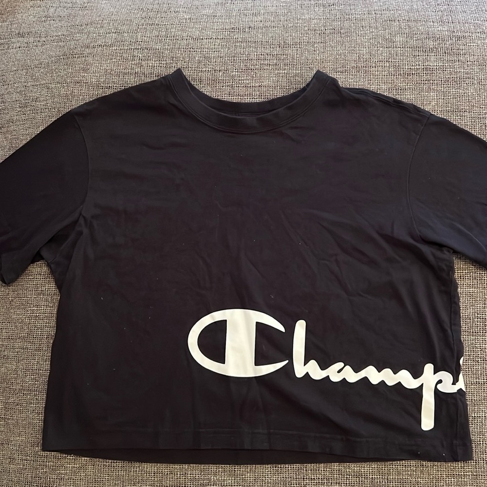 Champion crop tee shirt